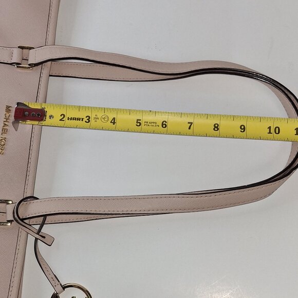 Michael Kors SADY Fawn Leather Bag Notebook Laptop Shoulder 35T7GD4T7L - Picture 13 of 13